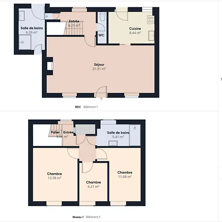 Vue - 50 M Du Port - Maison Pour 6 - Jardin לה קרואסיק